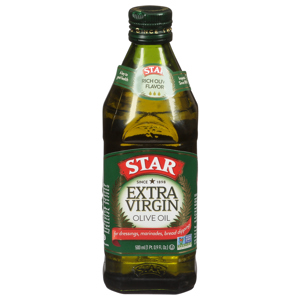 Star Olive Oil, Extra Virgin, 500 ml (1 pt. 0.9 fl oz)