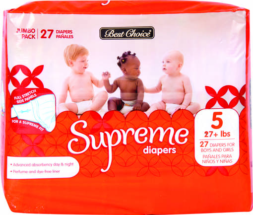 Best Choice Supreme Jumbo Diapers Size 6