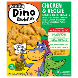 Yummy Chicken Breast Nuggets, Chicken & Veggie, 21 oz (1.313 lbs)