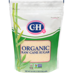 C&H® Organic Raw Cane Sugar 24 Oz. Bag
