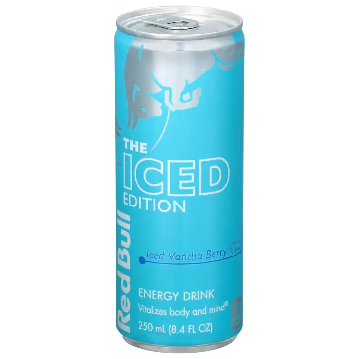 Shopping Lists – Orange Market Basket – Red Bull Iced Vanilla