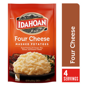 Idahoan Four Cheese Mashed Potatoes, 113.4 GRM (4 OZ)