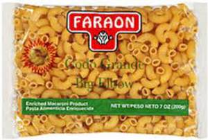 Faraon Codo Grande, Big Elbows Pasta, Enriched Macaroni Product, 7 oz