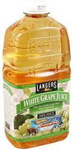 Langers Juice, White Grape, 64 fl oz