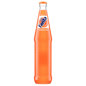 Fanta Soda, Orange, 500 ml (1.06 pt) 16.9 fl oz