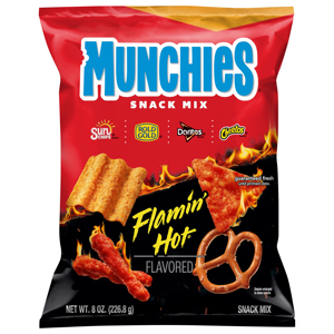 Munchies Snack Mix, Flamin' Hot Flavored, 8 oz (226.8 g)
