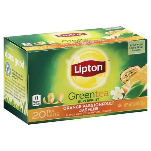 Shopping Lists – Jerry's Woodbury – Lipton Green Tea, Orange