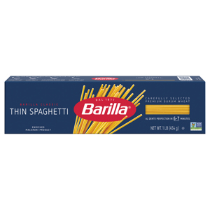 Barilla Thin Spaghetti, 1 lb (454 g)