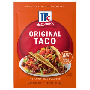 McCormick Original Taco Seasoning Mix, 1 oz