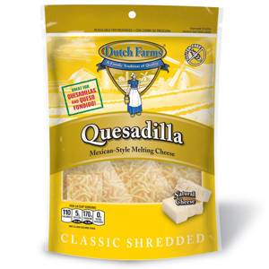 Dutch F Shrd Chz 32z Quesadilla