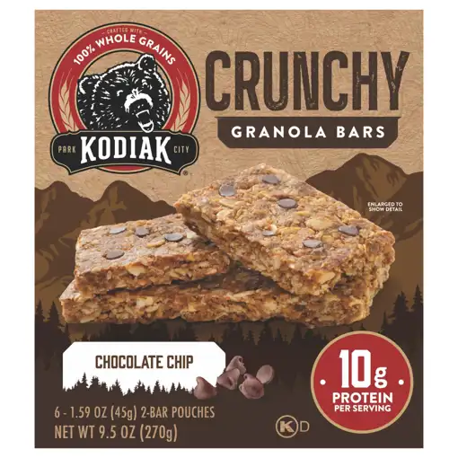 kodiak tobacco ingredients Kodiak Protein-Packed Cinnamon Oat and Apple Breakfast Bars, 7.05 oz My Products  Food Depot