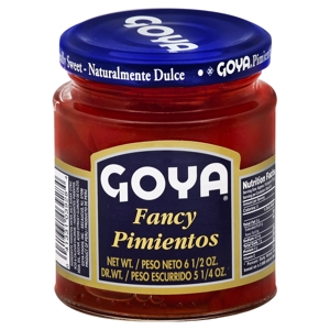 Goya Pimientos, Fancy, 6.5 oz