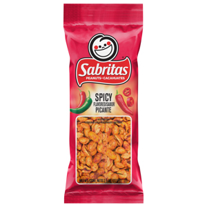 Sabritas Spicy Flavored Peanuts, 2.75 oz (77.9 g)