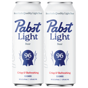 Pabst Light Beer, 16 fl oz (473 ml)