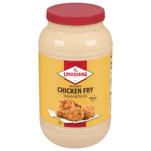 Louisiana Fish Fry Products Chicken Batter Mix, Chicken Fry, Seasoned, 5.25 lbs (2.38 kg)