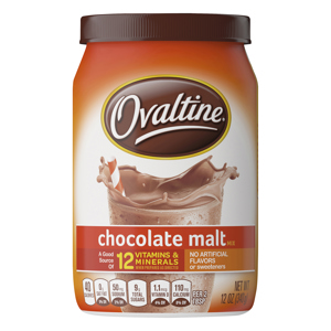 Ovaltine Chocolate Malt Milk Mix, 12 oz (340 g)