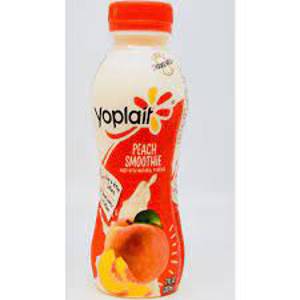 Yoplait Smoothie, Peach, 7 fl oz (207 ml)