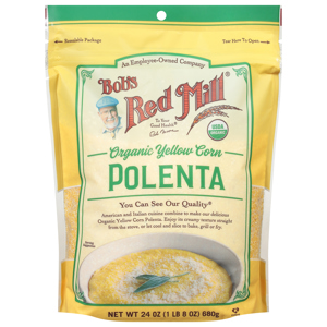 Bob's Red Mill Polenta, Organic, Yellow Corn, 24 oz (1 lb 8 oz) 680 g