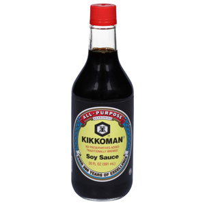 Kikkoman Soy Sauce, All-Purpose, 20 fl oz (591 ml)