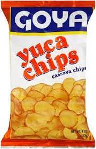 Goya Yuca Cassava Original Chips, 4 oz (113 g)