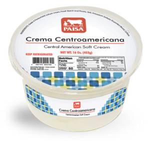 Paisa Crema 16z Centroamerican