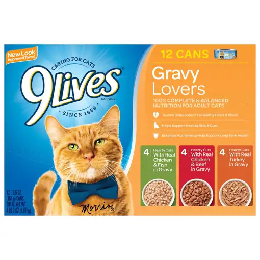 9 lives cat food nutrition information hotsell