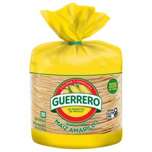 Guerrero Yellow Corn Tortillas, 80 tortillas [4.16 lb (1.89 kg)]