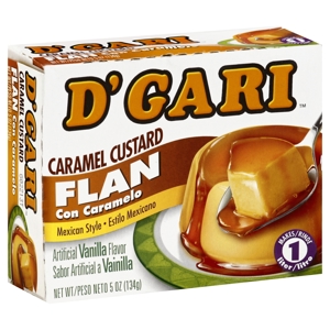 D Gari Flan, Caramel Custard, 5 oz (134 g)