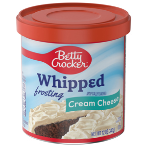 Betty Crocker Whipped Cream Cheese Frosting, 12 oz (340 g)
