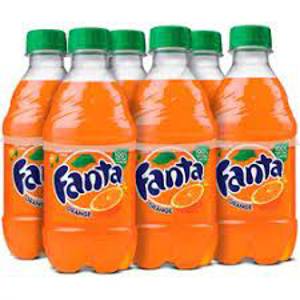 Fanta Soda, Orange, 6 - 12 fl oz (355 ml) cans