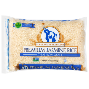 Super Lucky Elephant Premium Jasmine Rice, 5 lbs (2.27 kg)