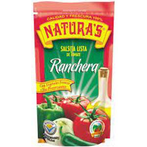 Natura's Salsa Ranchera Con Vegetales, Tomato Sauce, 7.1 oz