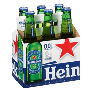 HEINEKEN Beer, Alcohol Free, 6 Pack, 6 - 11.2 fl oz bottle