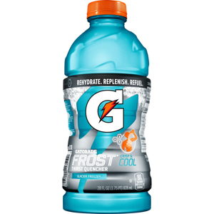 Gatorade Glacier Freeze Thirst Quencher, 28 fl oz (1.75 pt) 828 ml