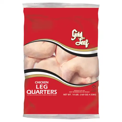 Welcome – #60 Zachary – Tyson Gold Leaf Chicken Leg Quarters, 10