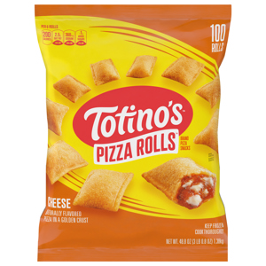 Totino's Cheese Pizza Rolls, 100 rolls [48.8 oz (3 lb 0.8 oz) 1.38 kg]