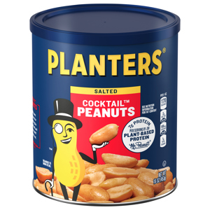 Planters Cocktail Peanuts, Salted, 16 oz (453 g)