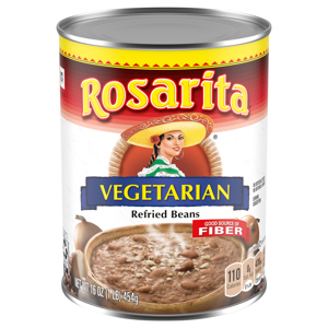 Rosarita Refried Beans, Vegetarian, 16 oz (1 lb) 454 g