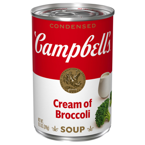 Campbell's Condensed Soup, Cream of Broccoli, 10.5 oz (298 g)