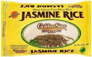 Golden Star Jasmine Rice, 10 lb (4.54 kg)
