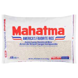 Mahatma Extra Long Enriched Rice, 20 lb (9.07 kg)