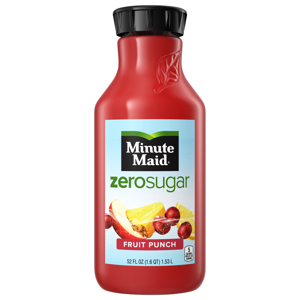 Minute Maid Fruit Punch, Zero Sugar, 52 fl oz (1.6 pt) 1.53 l
