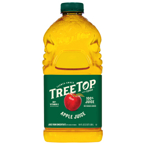 Tree Top No Sugar Added Apple Juice, 64 fl oz (2 qt) 1.89 l