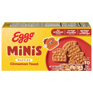 Eggo Cinnamon Toast Mini Waffles, 10 waffles [10.75 oz (305 g)]