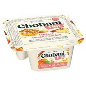 Chobani Greek Perfect Peach Cobbler Yogurt, 4.5 oz (128 g)