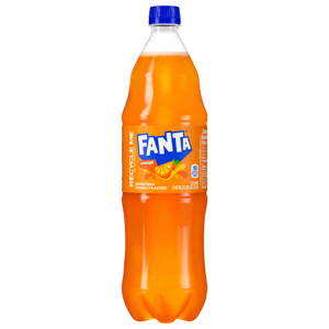 Fanta Soda, Orange, 1.25 liter (1 qt 10.2 fl oz) 42.2 fl oz