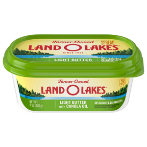 Land O Lakes Light Butter with Canola Oil, 8 oz (226 g)