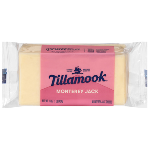 Tillamook Cheese, Monterey Jack, 16 oz (1 lb) 454 g