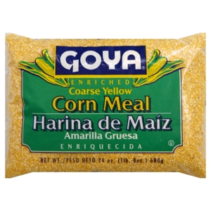 Goya Corn Meal, Coarse Yellow, 24 oz (1 lb 8 oz) 680 g