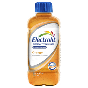 Electrolit Orange Electrolyte Beverage, 21 fl oz (1.3 pt) 625 ml